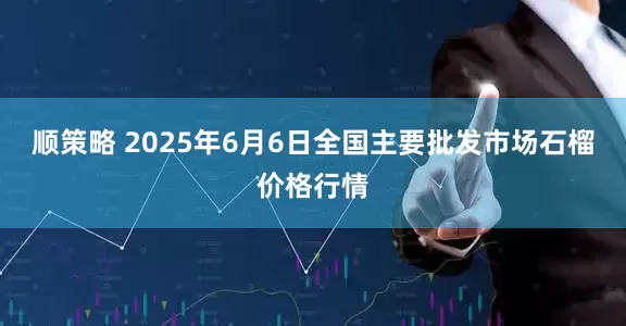 顺策略 2025年6月6日全国主要批发市场石榴价格行情